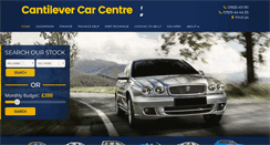 Desktop Screenshot of cantilevercarcentre.co.uk